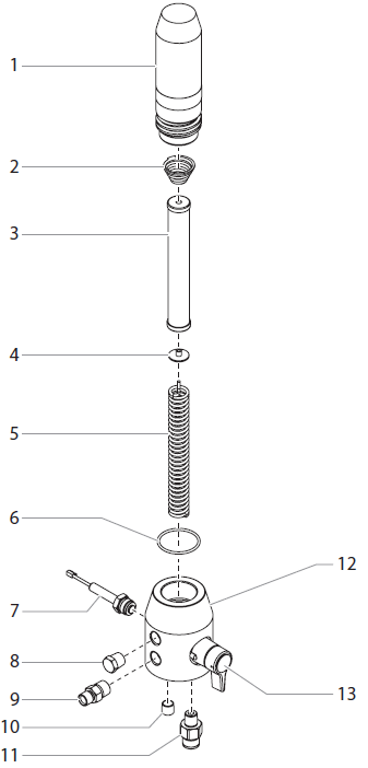 Advantage GPX 130 Filter Assembly Parts